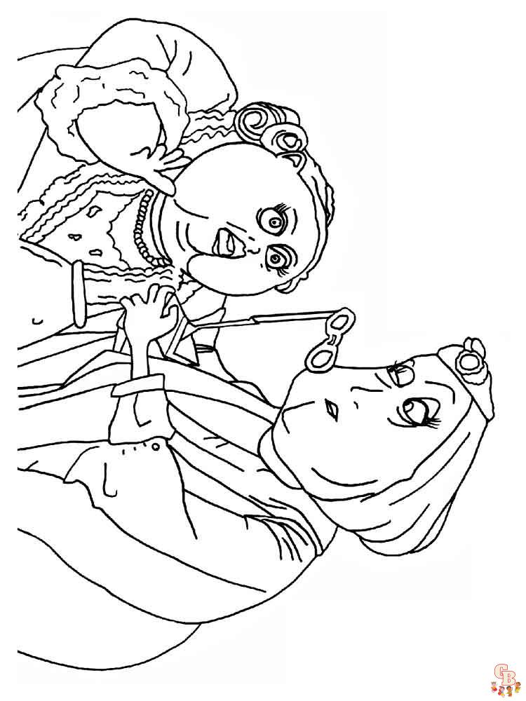 Discover the magic of coraline coloring pages for kids