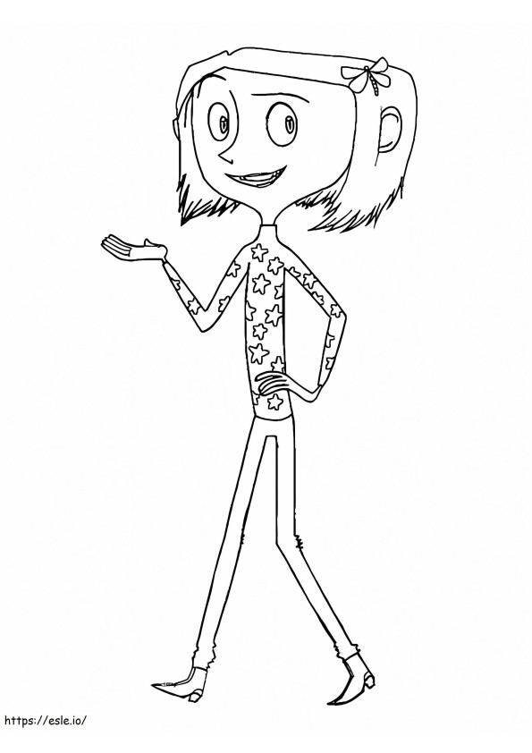 Coraline coloring coloring pages