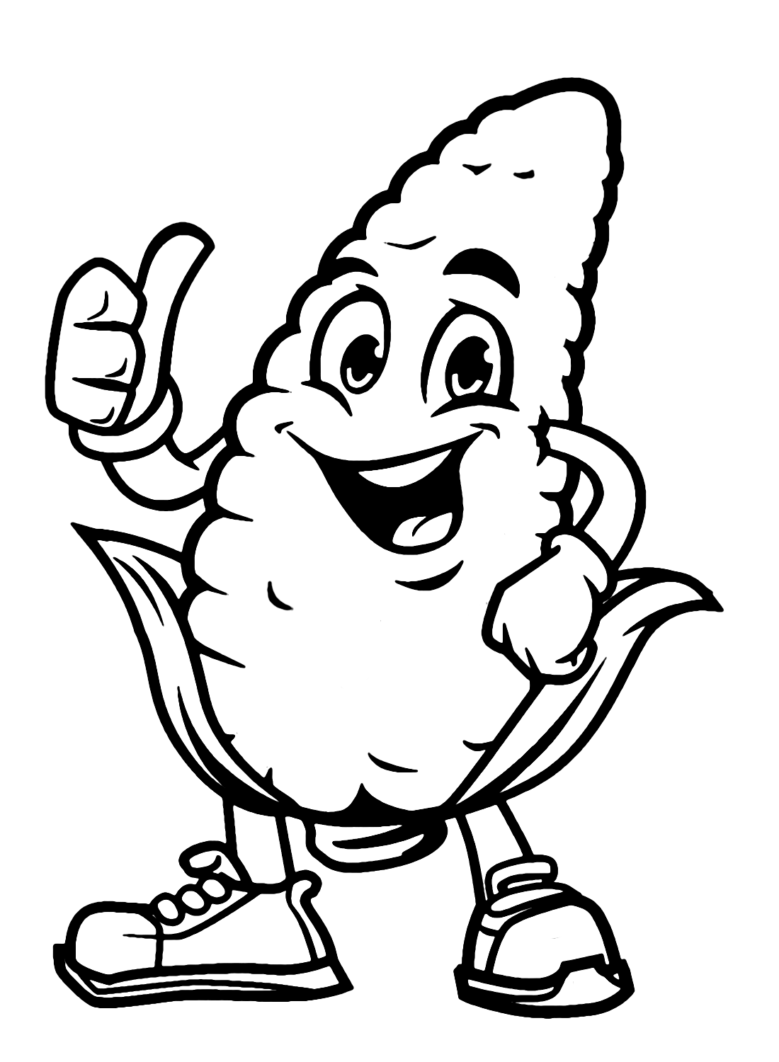 Corn coloring pages printable for free download