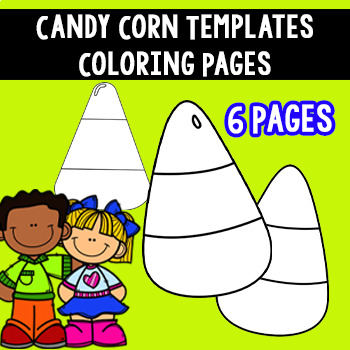 Candy corn templates coloring pages candy corn by lailabee tpt