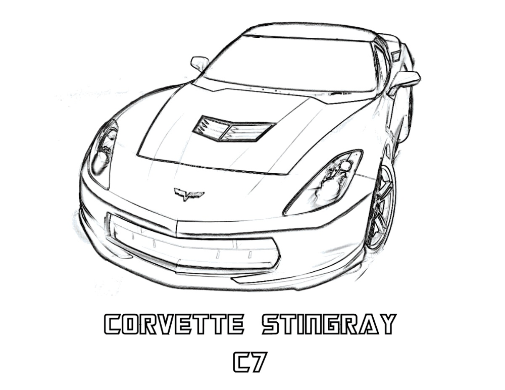 Corvette coloring pages k worksheets race car coloring pages cars coloring pages coloring pages