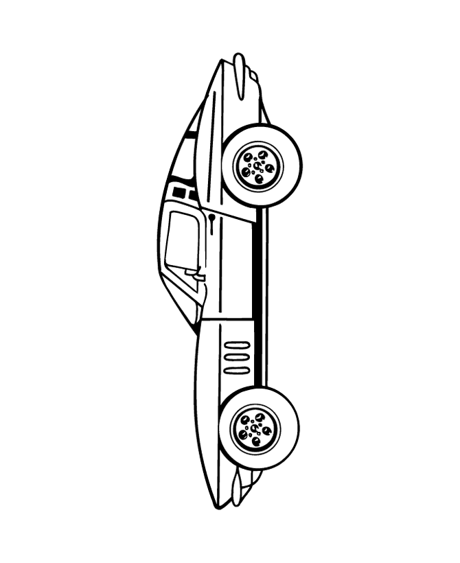 Bluebonkers chevy corvette coloring pages