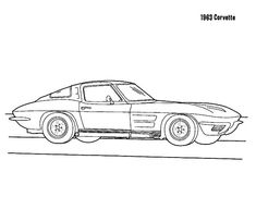 Corvette cars coloring pages ideas cars coloring pages corvette coloring pages