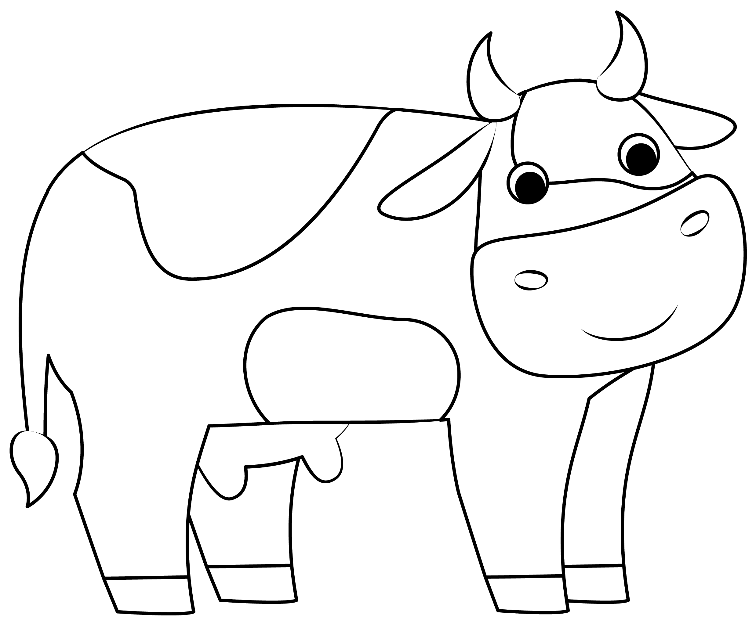 Cow printable template free printable papercraft templates