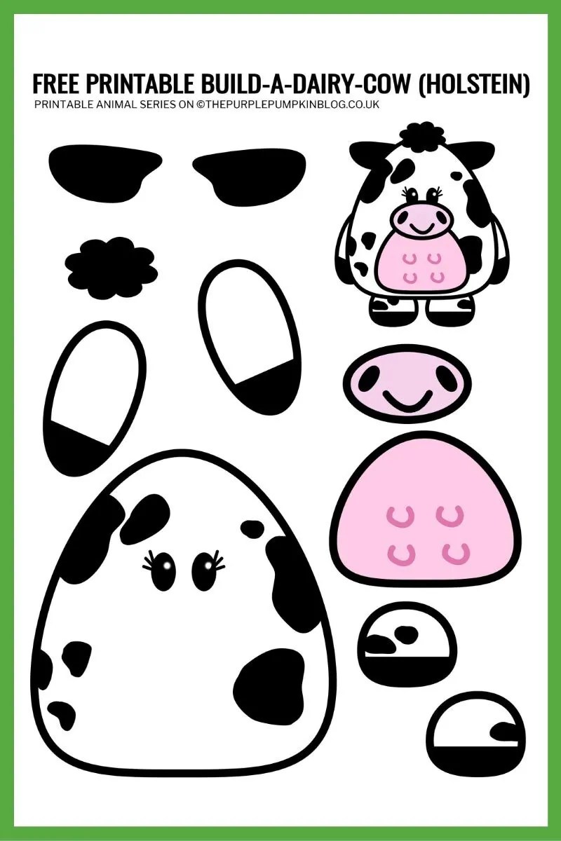 Build a w holstein dairy w bull