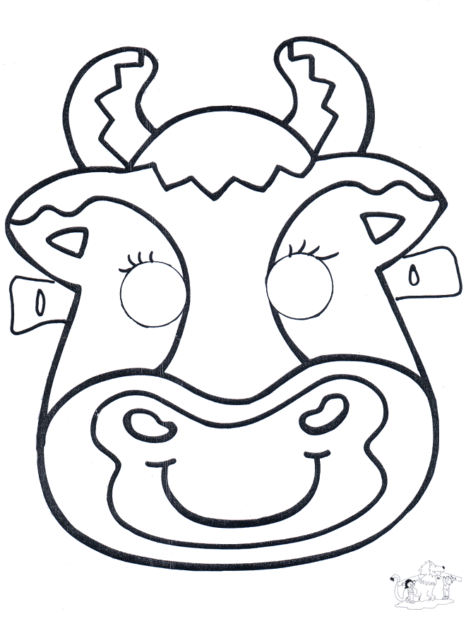 Mask cow