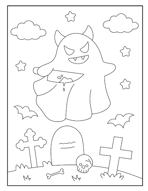 Page highland cow coloring images