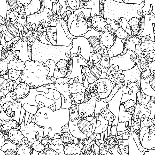 Adult coloring pages cows over royalty