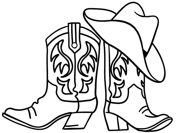Cowboy boots stock illustrations royalty