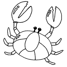 Top free printable crab coloring pages online