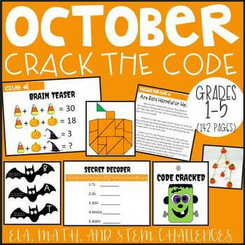 October crack the code grades