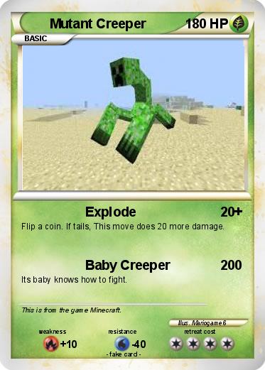 Pokemon mutant creeper