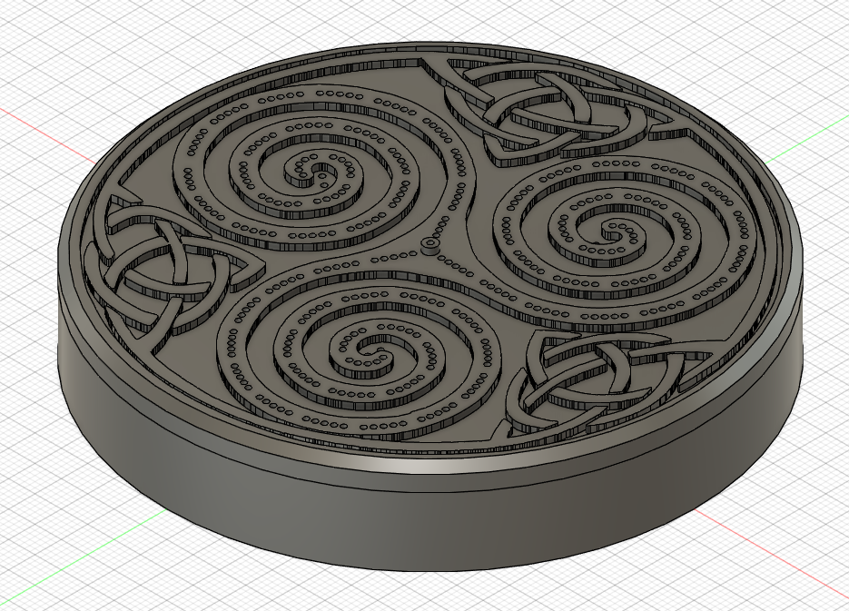 Stl file triskelion cribbage board ðãmodel to download and d printãcults
