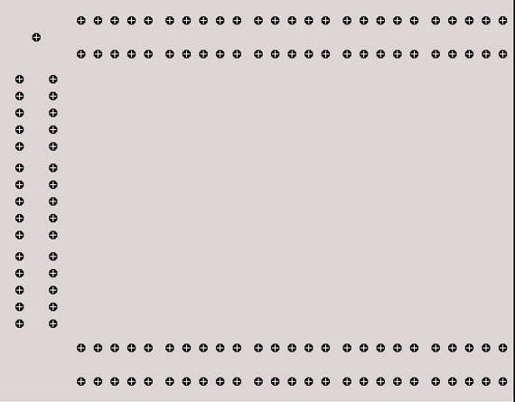 Rectangular cribbage board template crisloid style download now