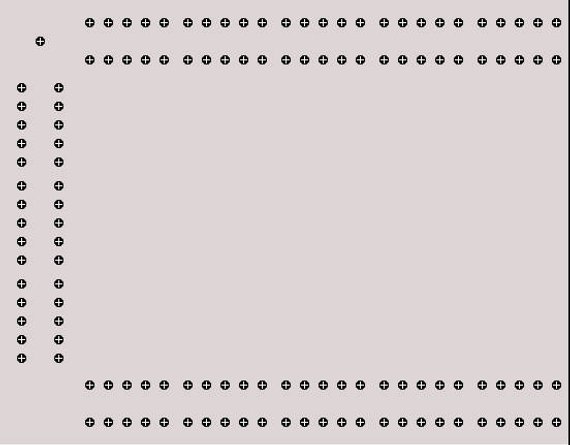 Rectangular cribbage board template crisloid style download now