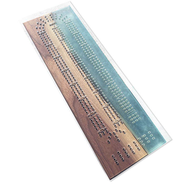 Cribbage board template â kjp select hardwoods