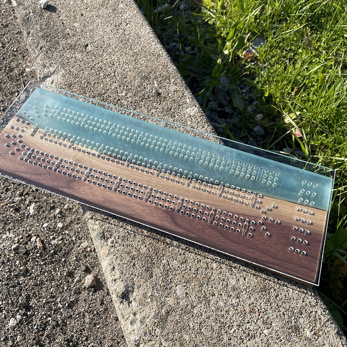 Cribbage board template â kjp select hardwoods