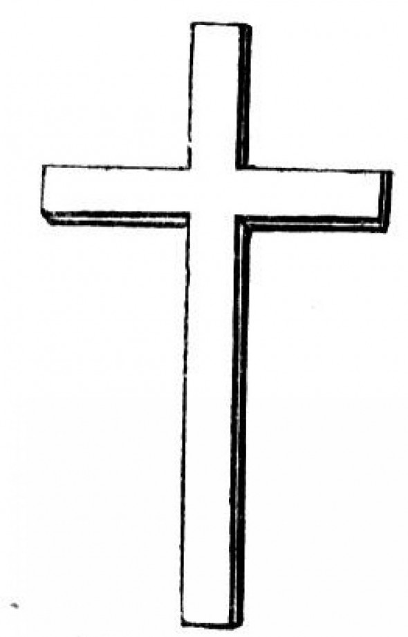 Free printable cross coloring pages for kids