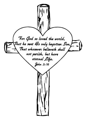 Cool christian wallpapers printable cross coloring pages for kids