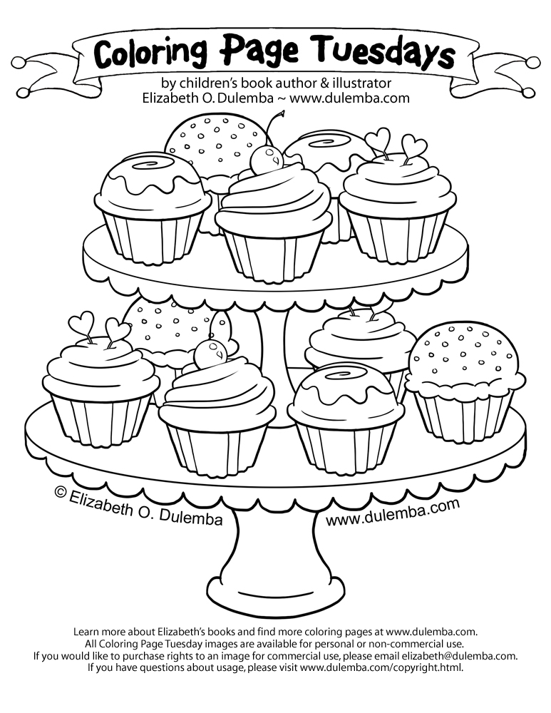 Coloring page tuesday