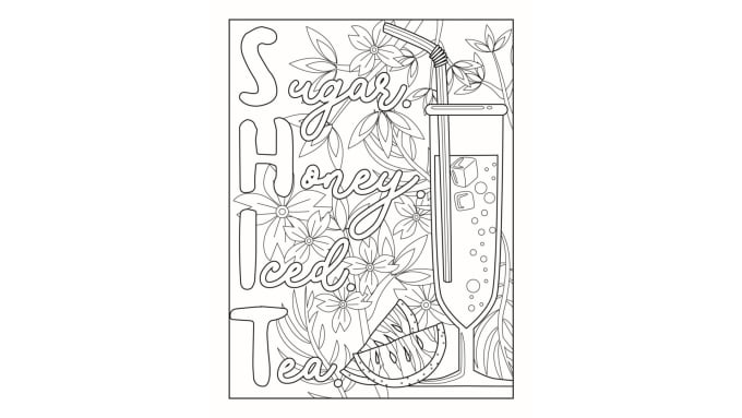 Give clean cuss words printable adult coloring pages by premiumpack