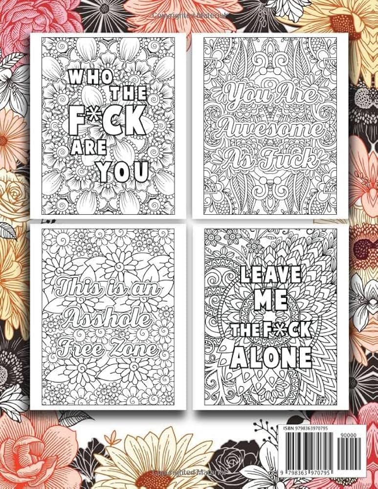 Things i want to say at work but cant swear word coloring book for adults a funny adult coloring book for stress relief and relaxation swear word adult coloring book for