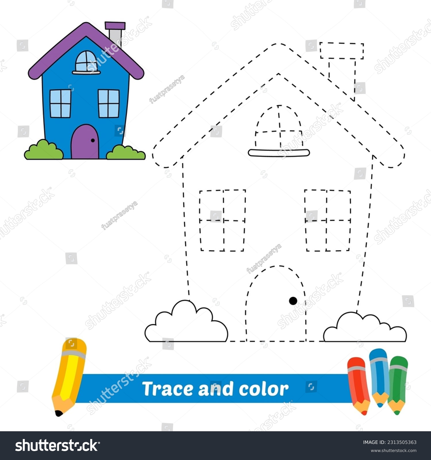 House worksheet photos and images