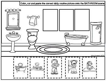 Labeling pictures parts of the house wh questions speech therapy special ed wh questions activities labeling activities oral motor activities