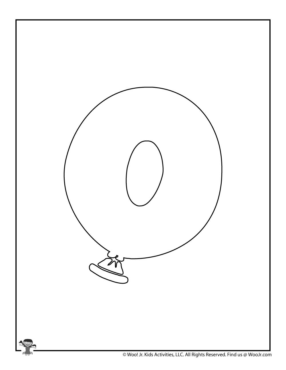 Printable balloon bubble letters woo jr kids activities childrens publishing