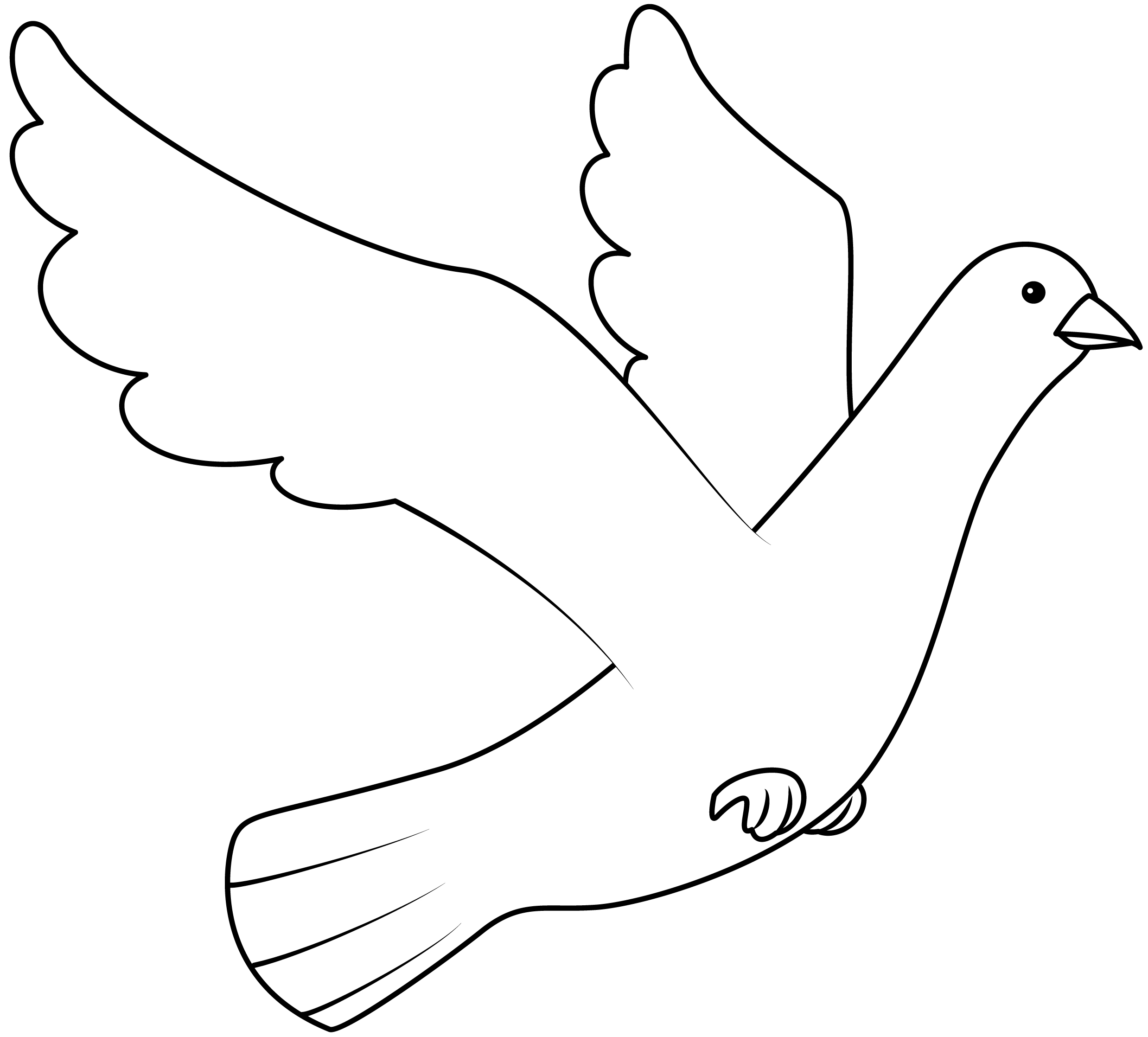 Dove printable template free printable papercraft templates