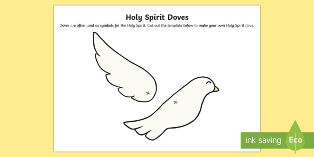 Holy spirit doves worksheet worksheet teacher made