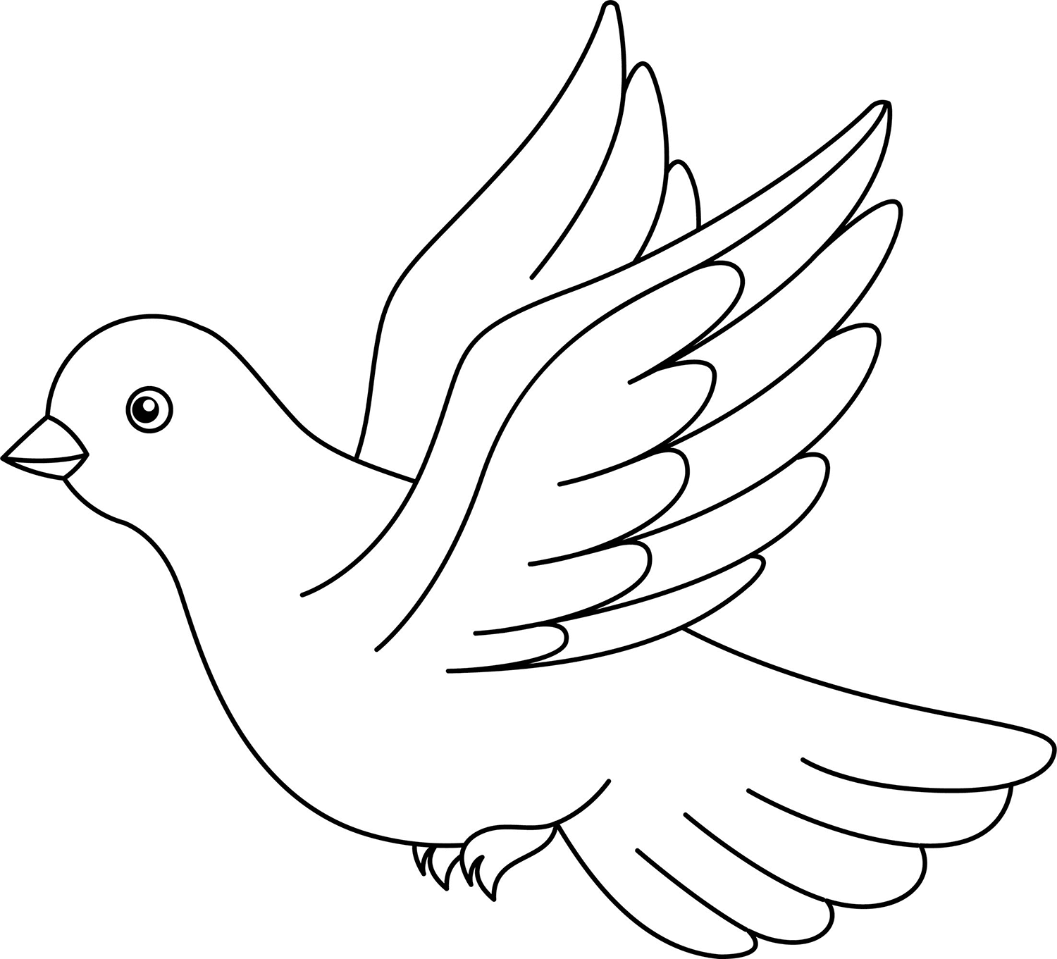 Dove printable template free printable papercraft templates