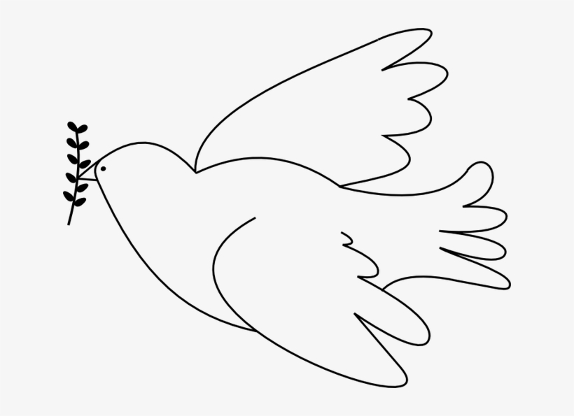 Best photos of dove template printable peace dove