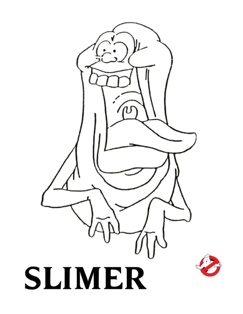 Ghostbusters coloring pages