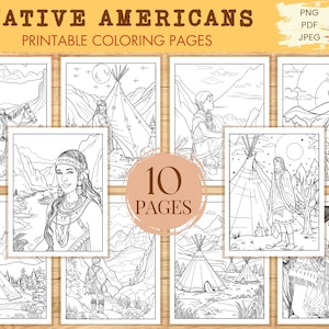 Teepee coloring page