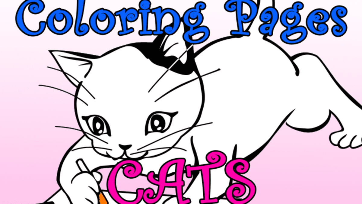Cats personified free cat coloring pages for kids