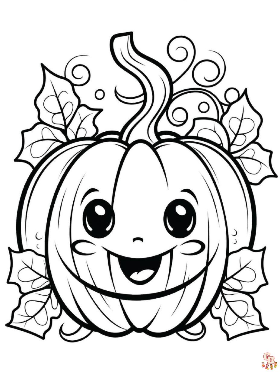 Free fall coloring pages printable for kids and adults