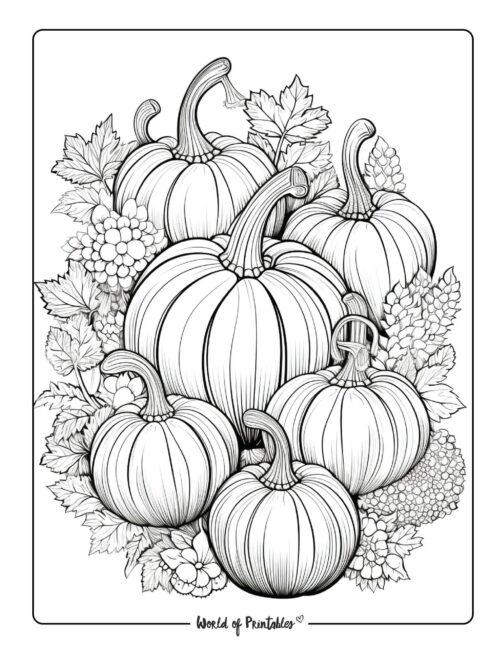 The best fall coloring pages for kids adults