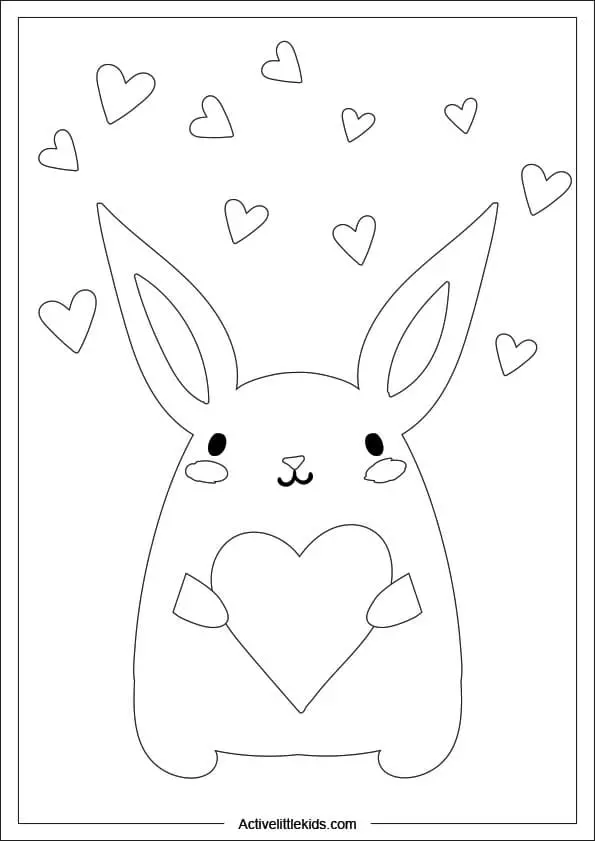 Free heart coloring pages