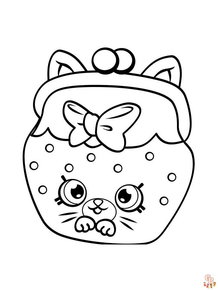 Shopkins coloring pages