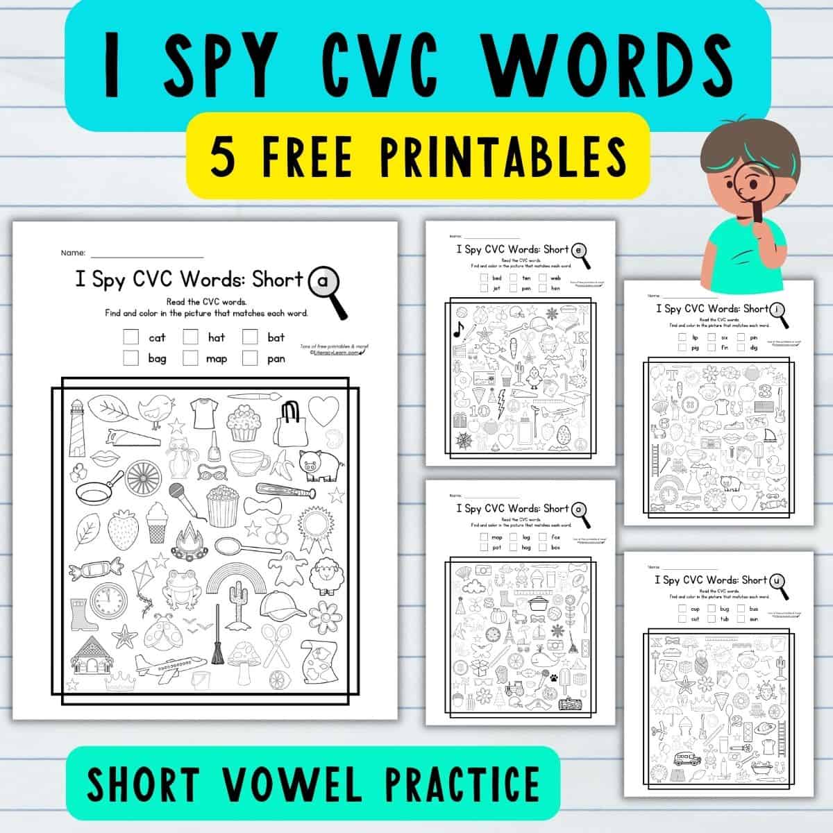 I spy cvc words