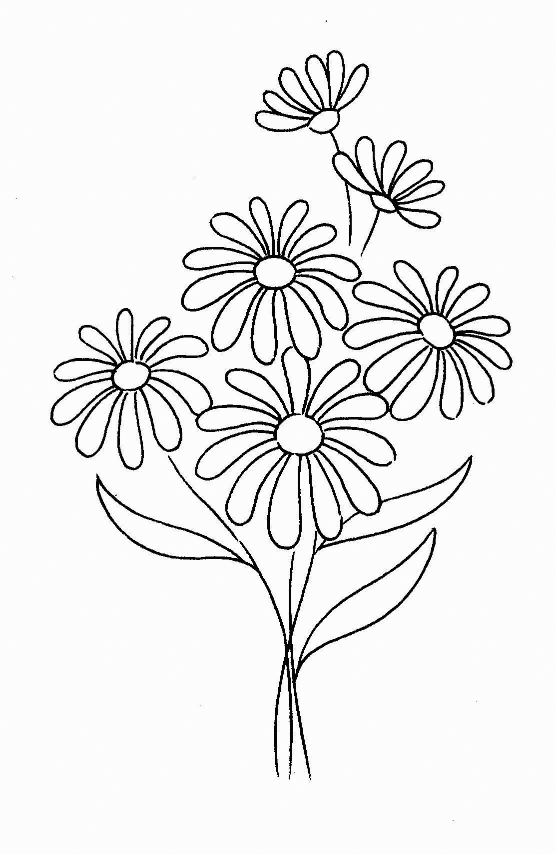 Daisy coloring pages