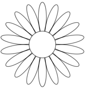 Daisy coloring pages free coloring pages