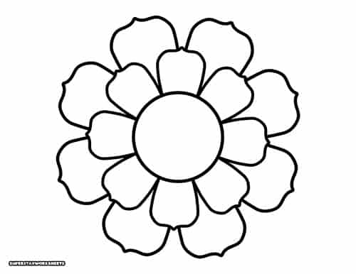 Flower templates