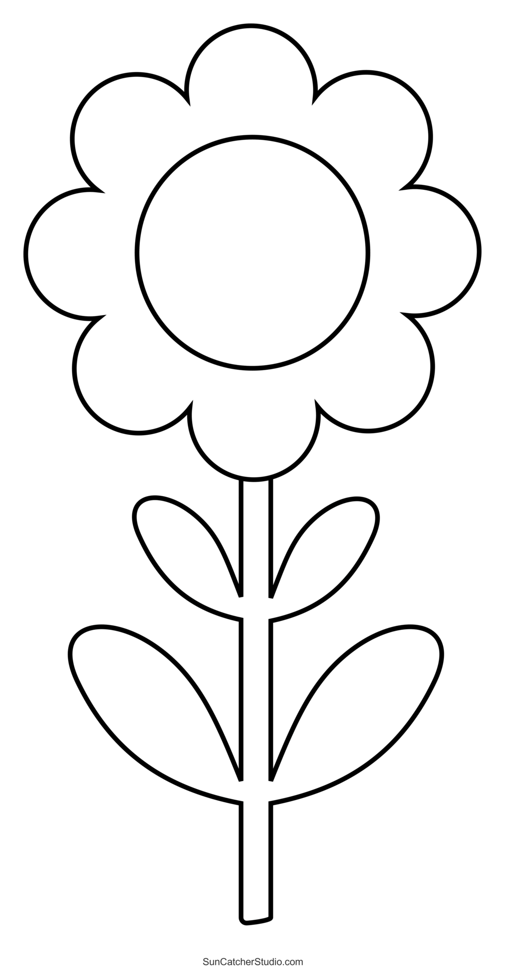 Flower templates patterns svg files printable stencils â diy projects patterns monograms designs templates