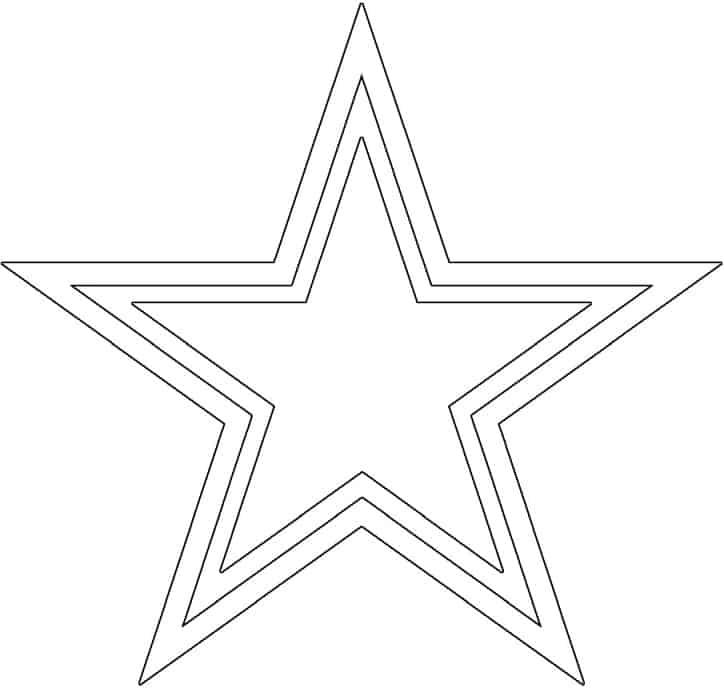 Dallas cowboys logo coloring page
