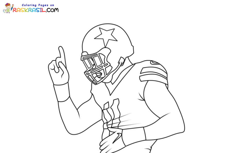 Dallas cowboys coloring pages