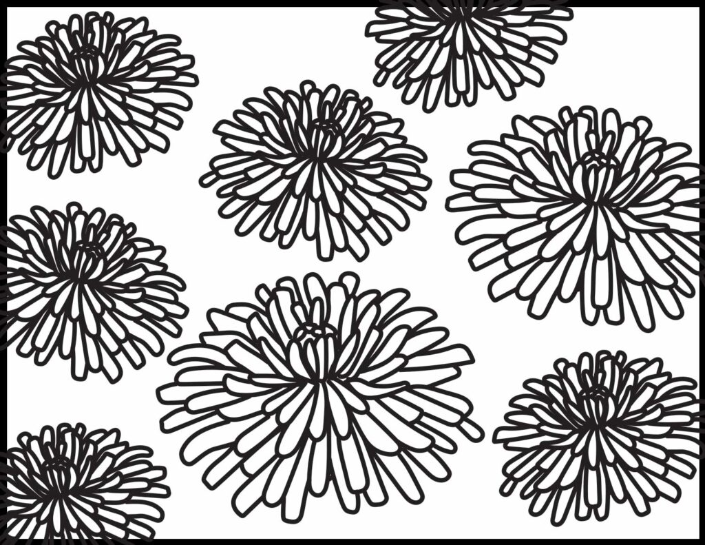 Dandelion coloring pages roaring spork