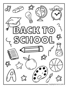 Page printable coloring pages for kids
