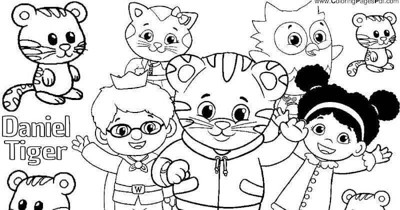 Printable daniel tiger coloring pages rcoloringpagespdf